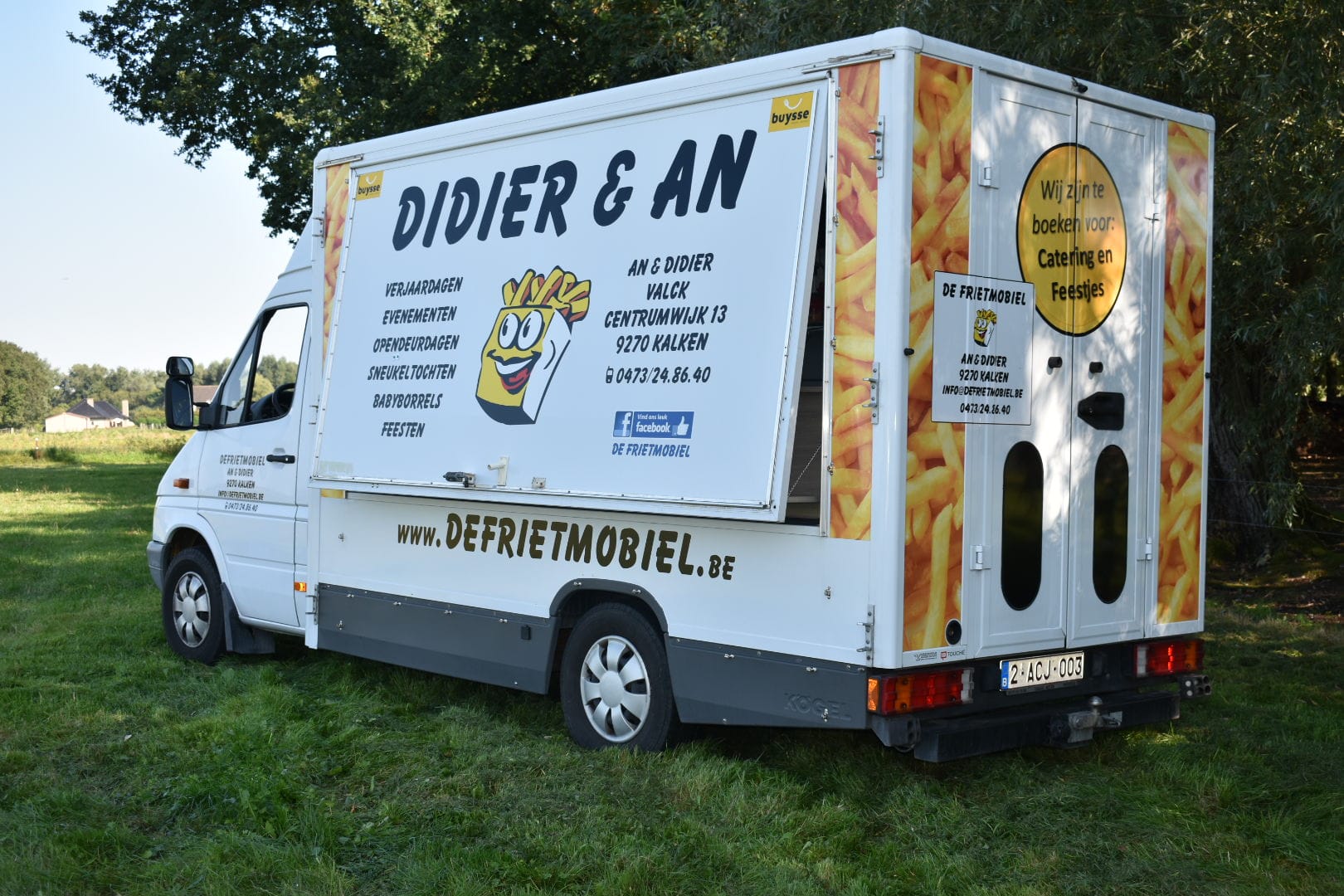 frituurkraam te huren